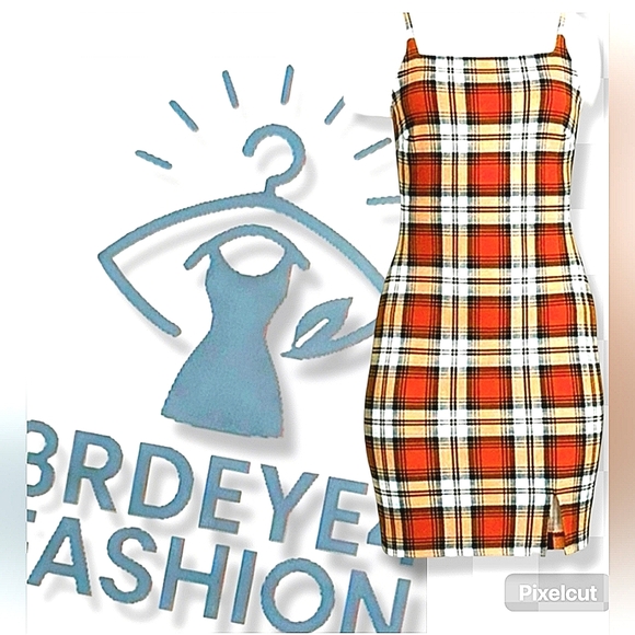 90s Style Clueless Dress Mini Mint Condition No Flaws FREE WITH PURCHASE! - Picture 2 of 15